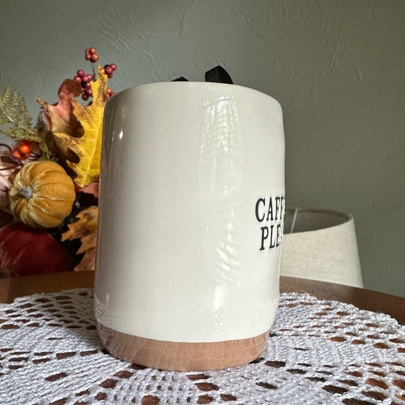Rae Dunn ceramic “Caffeine Please” coffee mug - Picture 4 of 7